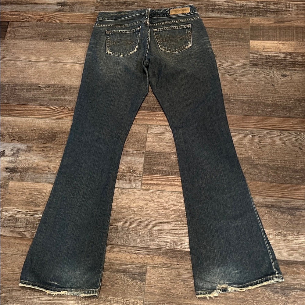 Abercrombie & Fitch Women's Boot Cut Jeans - Dark Blue